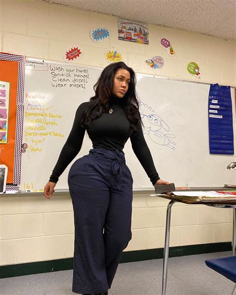 Teacher Slammed For Tight Inappropriate Outfits And Booty Pics