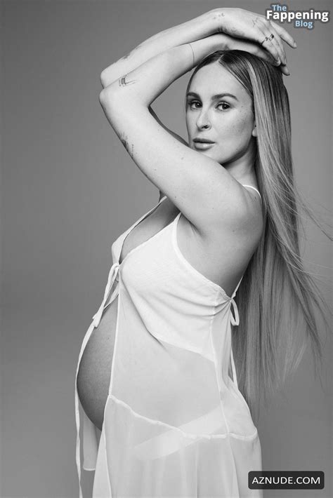 Rumer Willis Sexy And Nude Poses Her Hot Body In Bumpsuit Campaign