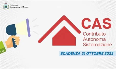 Cas Proroga Dei Termini Per La Presentazione Delle Domande Relative