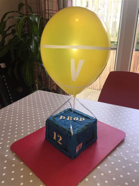 Fortnite Supply Drop Birthday Cake Birthday Party Themes Boy