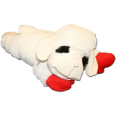 Multipet Lamb Chop Plush Dog Toy Jumbo