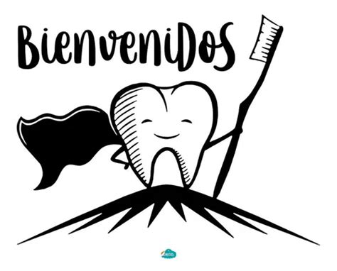 Vinilo Decorativo Muela Clínica Dental Meses sin intereses