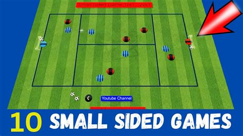 Small Sided Games Soccer Drills 10 Soccer Small Sided Games Drills Youtube