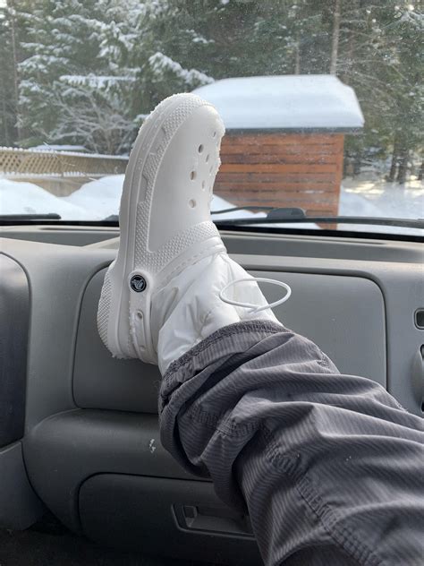 Winter time. : r/crocs