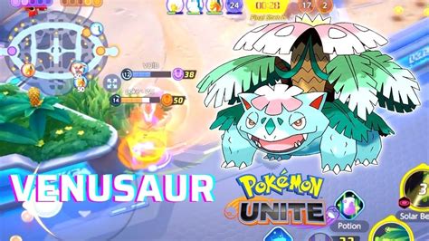 Pokemon Unite Mobile Remaker Venusaur Rank Game Play YouTube