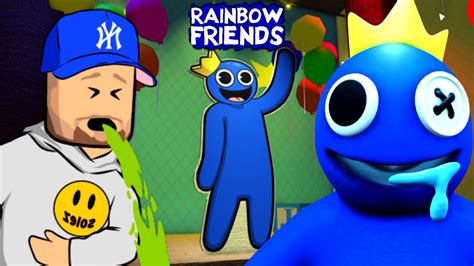 Playing Rainbow Friends For The First Time Roblox Youtube