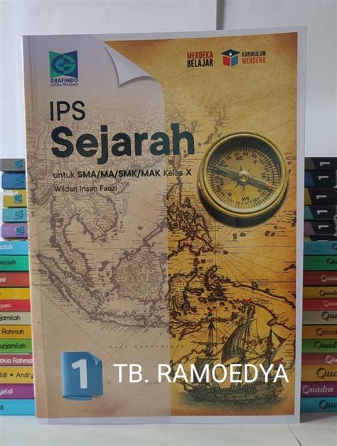 Buku Ips Sejarah Sma Ma Kelas X Kurikulum Merdeka Grafindo Lazada