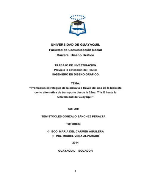 Universidad De Guayaquil Facultad De Comunicaci N Social Carrera