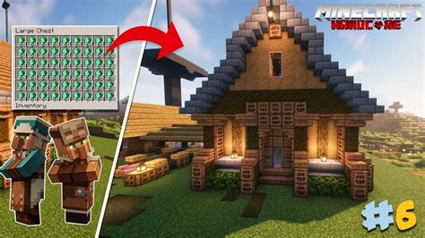 I Built An ULTIMATE Villager Trading Hall In Minecraft Hardcore YouTube