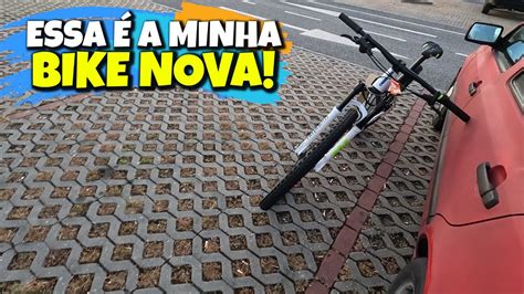 Essa A Minha Bike Nova Youtube