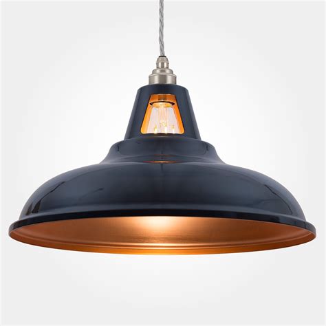 NEW Supersized Two Tone Coolicon Pendant Light Dark Grey With A