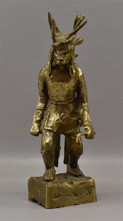 Western Brass Sculpture