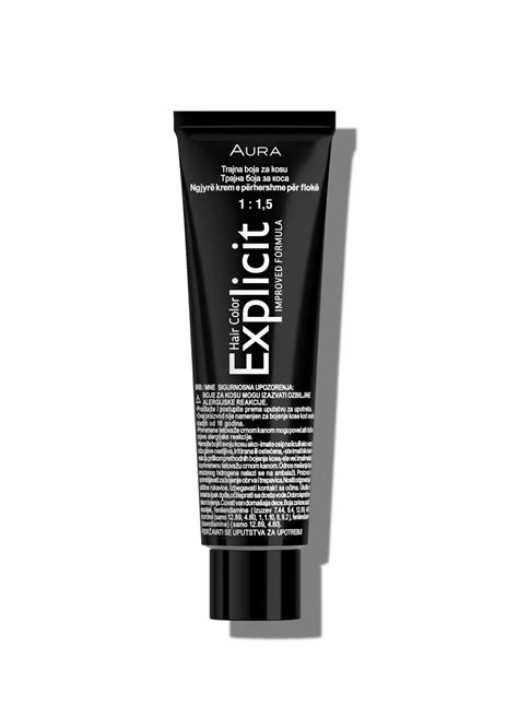 Set Za Trajno Bojenje Kose EXPLICIT Ultra Light Irise Blonde Biserno Plava AURA