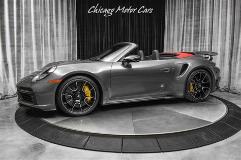 Used 2022 Porsche 911 Turbo S Cabriolet Convertible ONLY 1K, 44% OFF