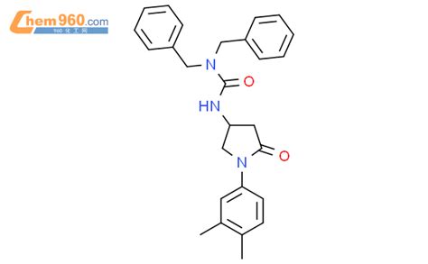 894026 46 1 1 1 Dibenzyl 3 1 3 4 Dimethylphenyl 5 Oxopyrrolidin 3 Yl