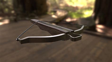 Medieval Crossbow 3d Model By Charlotte Charll [214ea42] Sketchfab