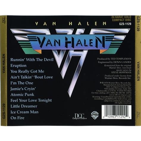 Van Halen 1 Album Cover