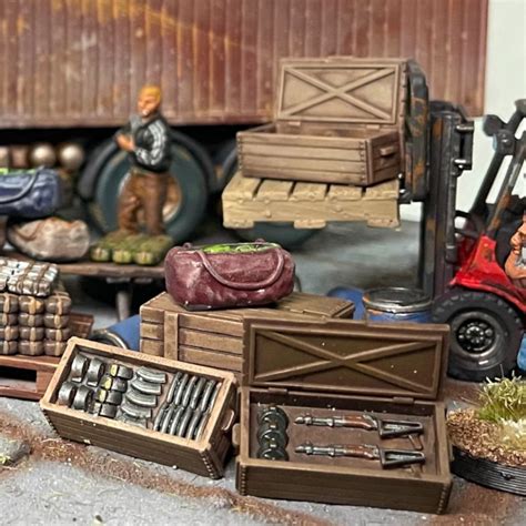 Weapon Crates Modern Miniatures Eu