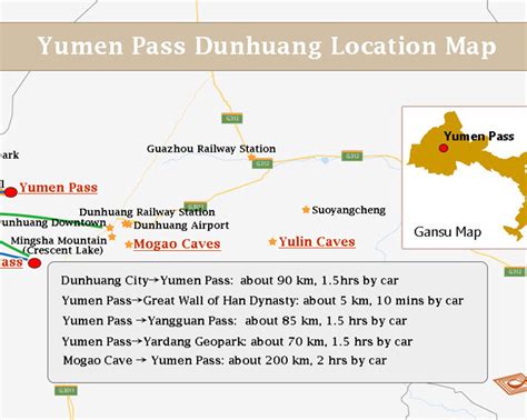 Dunhuang Silk Road Map