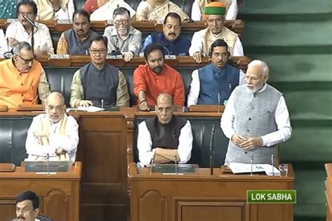 Parliament Special Session Day 1 What Pm Modi Said In Lok Sabha Top