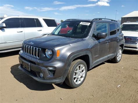 2019 JEEP RENEGADE LATITUDE For Sale CO DENVER Tue Nov 28 2023