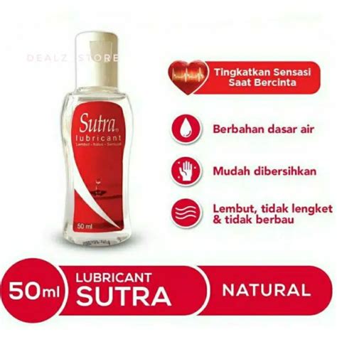 Sutra Lubricant Pelumas Saat Bercinta Isi Ml Per Botol Sutra Original