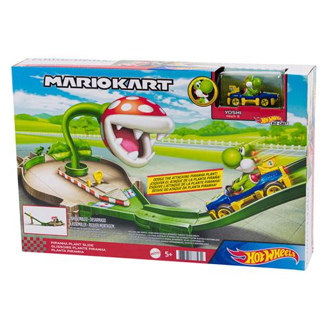 Wholesale Hot Wheels Mario Kart Piranha Plant Slide Playset