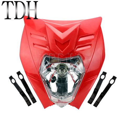 CNCMOTO Sport Naked Motorcycles Headlight Headlamp For KLX XR CRF DRZ