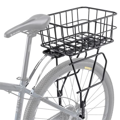 Cxwxc Rear Bike Rack With Basket Bike Cargo Rack For Disc Brakenon