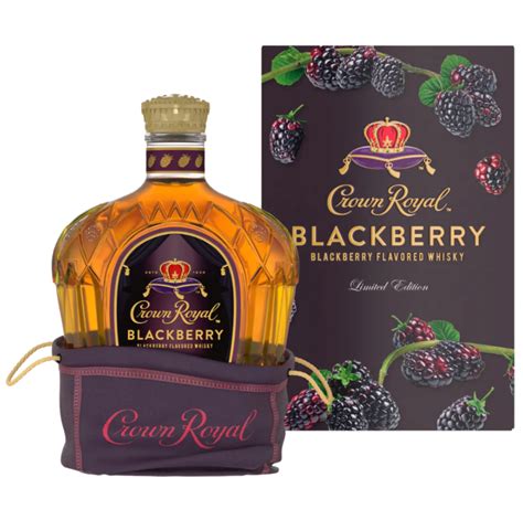 Crown Royal Blackberry Flavored Whisky 750 Ml The Liquor Bros