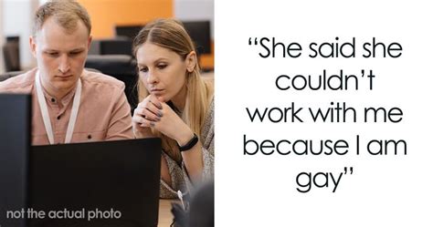 Womans Scheme To Get Manager Fired After Discovering Hes Gay Backfires Spectacularly