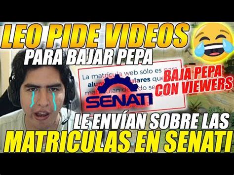 LEO BAJA PEPA CON VIEWERS les PIDE VIDEOS para BAJAR PEPA y le ENVÍAN