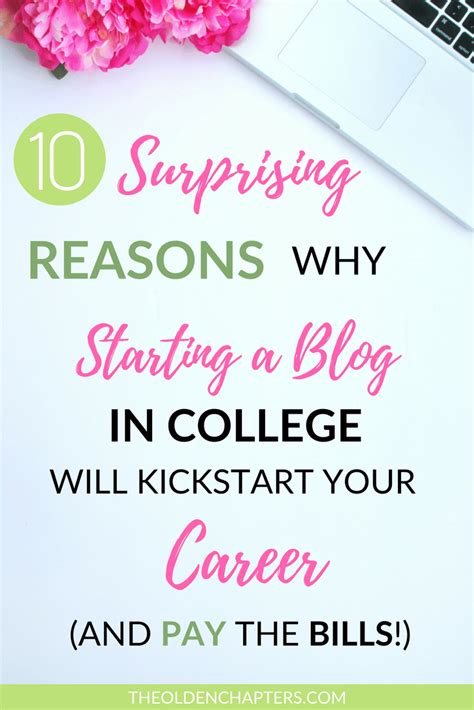 Why You Should Start A Blog In College The Olden Chapters