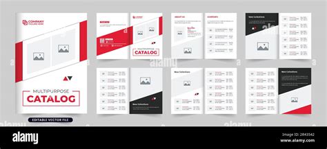 Multipurpose Product Catalog And Business Promotional Magazine Template