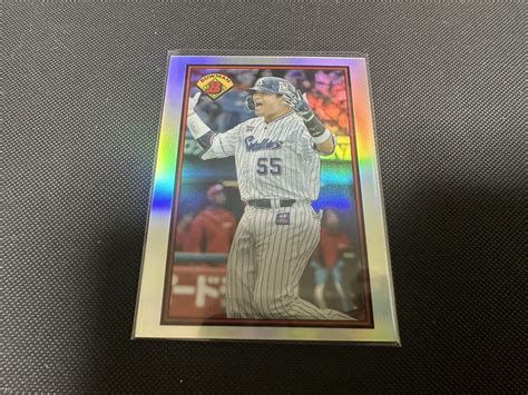 Yahooオークション Topps Npb Bowman 2023 Chrome 村上宗隆 インサ