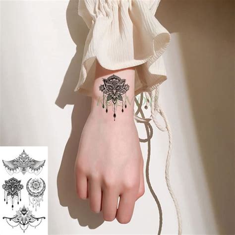 Corps Tatouage Tatouage Temporaire Autocollant Papillon Imperm Able