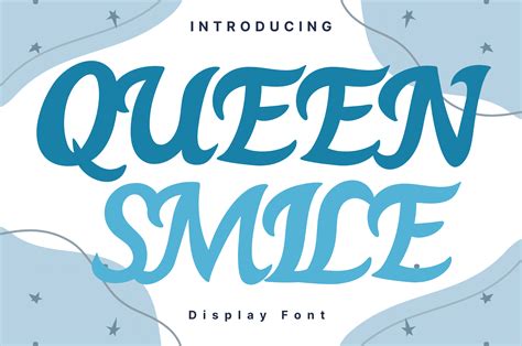 Queen Smile Font By Achiart · Creative Fabrica