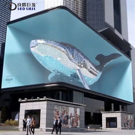 Advertising Digital Signage 3D Naked Eye Outdoor P6 LED Billboard