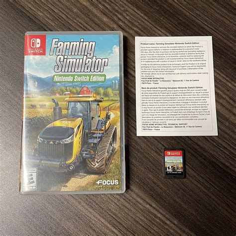 Farming Simulator Nintendo Switch Edition Value Gocollect Nintendo