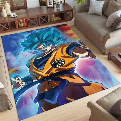 Son Goku Dragon Ball Z Teppich Amzpodprints