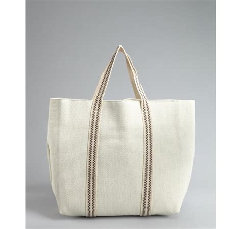 White Straw Handbag