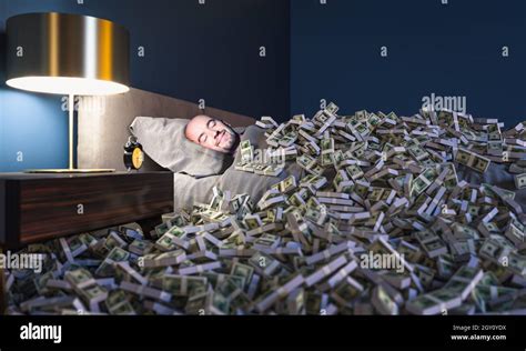 Money covered bed hi-res stock photography and images - Alamy