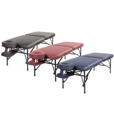 Table De Massage Pliante Voyager Coloris Matière Noir