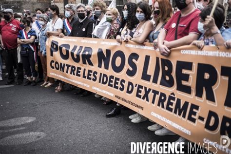 Marche des libertés contre les idées d extrême droite par Albert