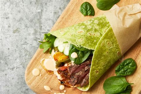 Gemüse Wraps Hallo Garten Rezeptidee