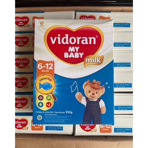 Jual Vidoran My Baby Nutriplex Susu Formula Bayi 6 12 Bulan 925 Gr