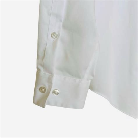 Calvin Klein Shirts Calvin Klein Mens Slim Fit Button Down White Dress Shirt Size 55 Neck