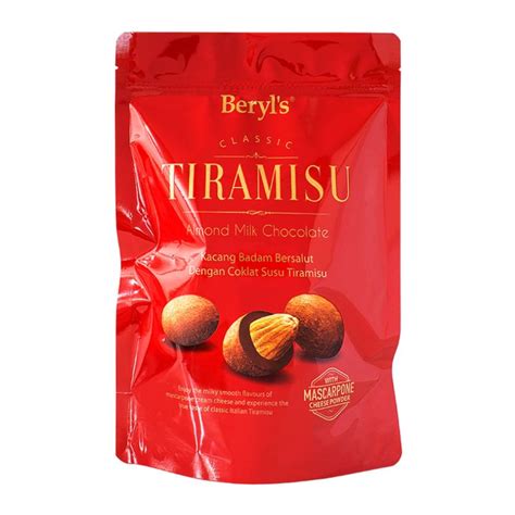 Beryls Tiramisu Almond Milk Chocolate 200g Ubicaciondepersonas Cdmx