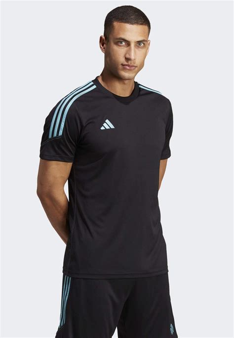 Adidas Performance Club Tiro 23 Training Sports T Shirt Black