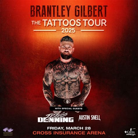 Brantley Gilbert The Tattoos Tour Visit Portland